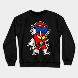 AkaRanger Himitsu Sentai Gorenger Goranger Crewneck Sweatshirt